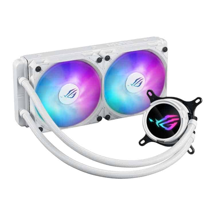 (image for) ASUS ROG STRIX LC III 240mm ARGB White AIO Intel/AMD CPU Water Cooler